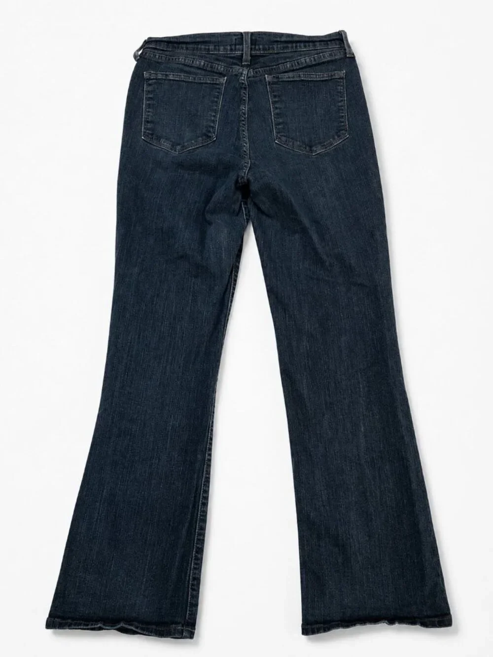 NxD YJ Women's Dark Wash Bootcut Jeans Size 12 Made USA Stretch Denim - Picture 2 of 3